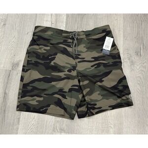 Trinity Coast Men's XL Camo Swim Trunks 9" Inseam Mesh Lined E-Board Shorts NWT